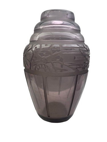 Vase art déco améthyste - vase,
