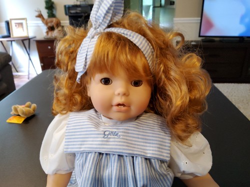 Gotz doll west germany - doll, w/red