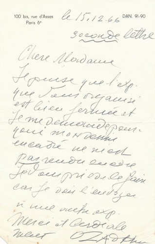 Ossip zadkine réclame son - ossip,