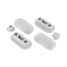 - Pack tampon pour le siège pièces de rechange pour WC J476800 Blanc