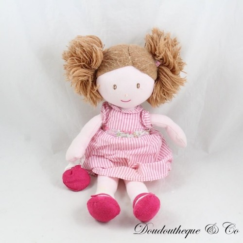 Poupée chiffon peluche jacadi - poupée,