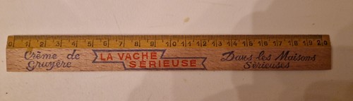 Règle bois crème de - en,