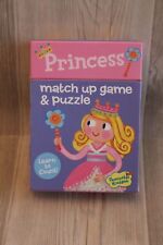 Jeu éducatif 2 en 1 - Puzzle et Mémory avec des chiffres - Princesse