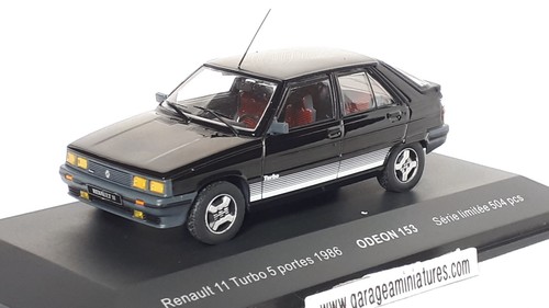 Renault r11 turbo noire - turbo,