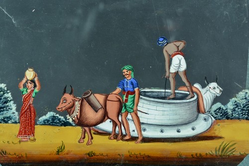 Rare tableau ancien india - rare,