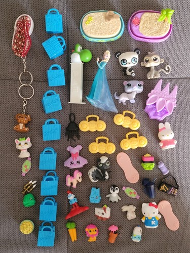 Lot figurine accessoires - lot,