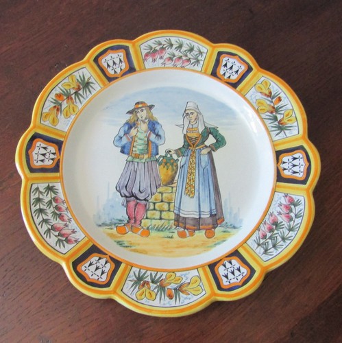 Quimper henriot assiette en - assiette,