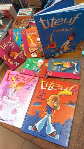 Lot livres bd titeuf - 8,