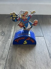 TIRELIRE DISNEY PICSOU BANK EN BOIS 16 CM DE HAUT SANS CLEF Scrooge McDuck Wood