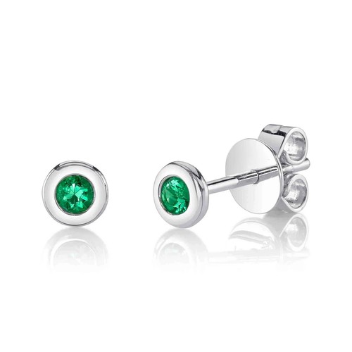 14k blanc émeraude - 14k,