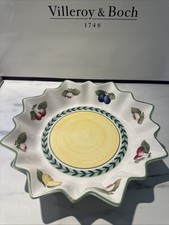 French Garden  🍋⭐️Assiette Étoile 🍽️ ⭐️ 25cm 🍒villeroy et boch Neuf