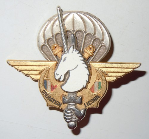 Insigne operation licorne - operation,