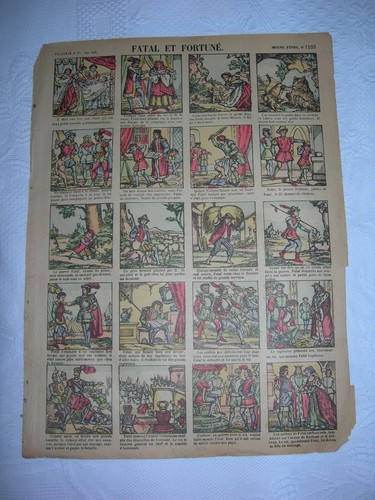 Imagerie epinal 18 planches - imagerie, d'epinal