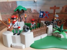 playmobil western sudistes artillerie bastion Caroline du sud
