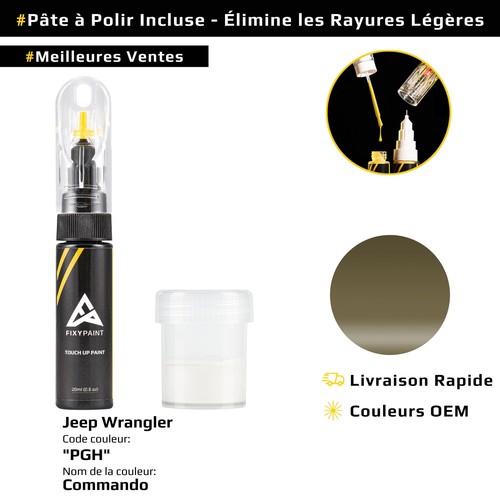 Peinture retouche pour jeep - de,