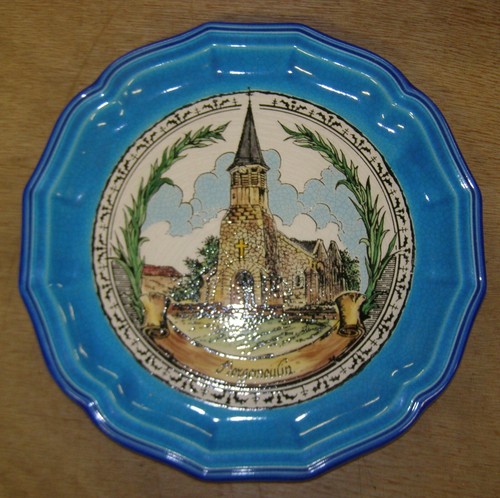 Assiette emaux longwy - emaux,