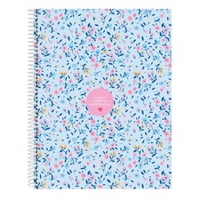 Carnet Vicky Martín Berrocal Paraíso Bleu Rose A4 120 Volets