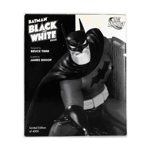 Statue batman noir blanc - statue,