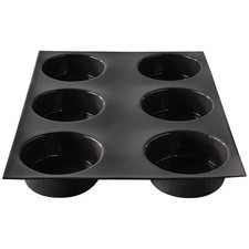 FLEXIPAN - MOULE 6 GRANDS RONDS EN SILICONE 37.5 X 29 CM