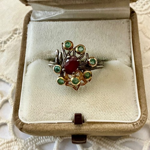Ancienne bague argent massif - ancienne,