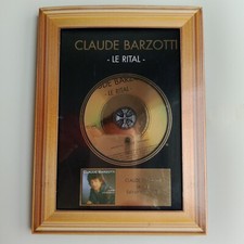 CD Claude BARZOTTI - Le Rital Édition Limitée Disque d'Or - 10 Titres RARE