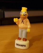 Fève - GRAMPA - Série Les Simpsons  ....   (Ref. 2533)