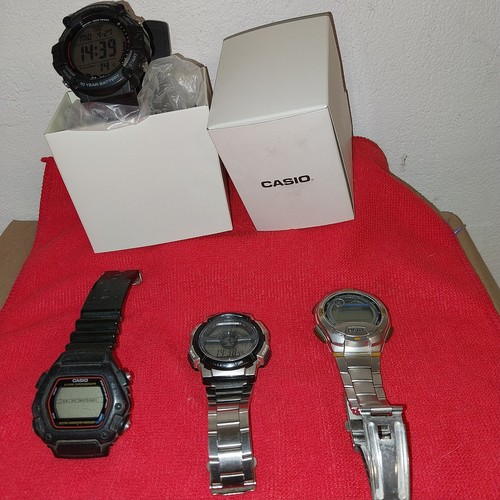 Lot montres casio pour - 4,