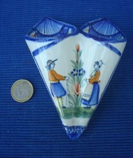 V41 bouquetière faience - bouquetière,
