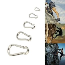Clip mousqueton métal activités de plein air printemps camping escalade randon