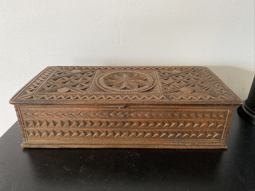 Ancienne boite bois - boite,