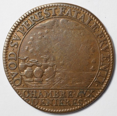 Louis xiv jeton de - de, la