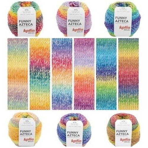 Katia laine drôle - azteka, 100g