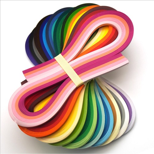 Thick multicolor quilling - multicolor,