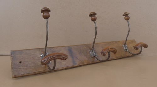 Porte manteaux patères bois - 3,