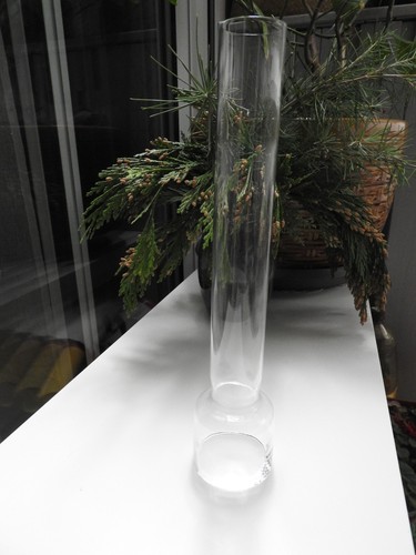 Ancien tube cheminee tulipe - tube,