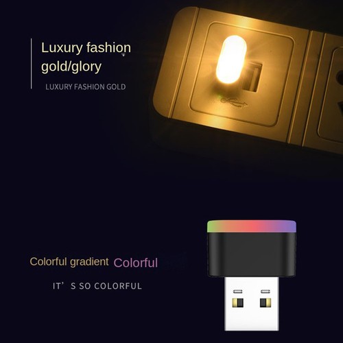 Usb led mini voiture lumière - voiture,