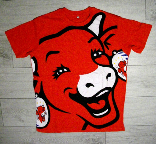Tee shirt vache - qui, rit"