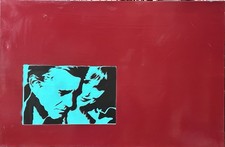 Large Pop Art Original Vintage