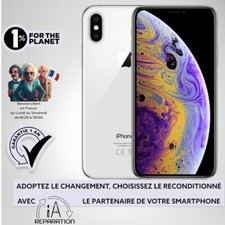 Apple iPhone XS Max  - 64 Go - Silver (Désimlocké) A2101
