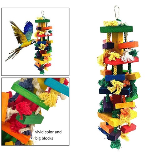 Oiseau mâcher jouet corde - oiseau,