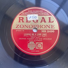 78 RPM George Formby - Leaning