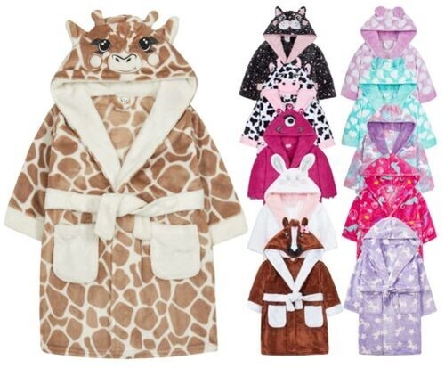 Filles peignoir polaire - filles,