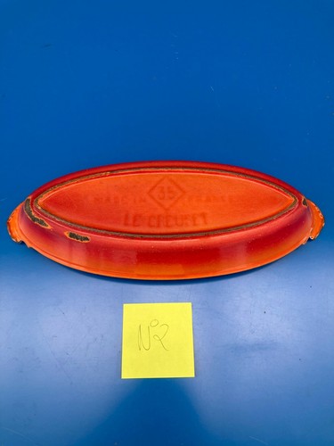 Plat creuset fonte ovale - creuset, en