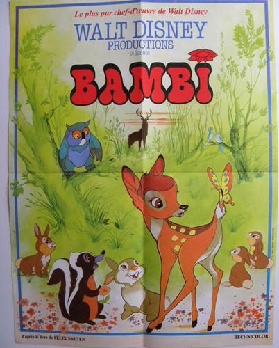 Affiche cinéma disney - affiche,
