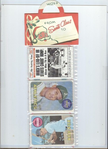 Tony conigliaro 1969 topps - tony,
