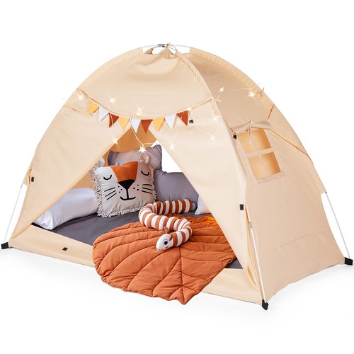 Twin bed canopy with - bed,