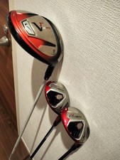 NIKE GOLF COVERT Vrs PRO DRIVER Hybrid Utility 3pcs Set Flex-S No H/C