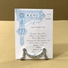 porte menu CHRISTOFLE modèle