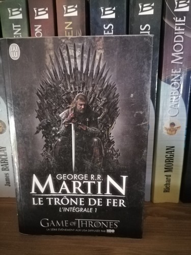 Livre trône de fer - le,