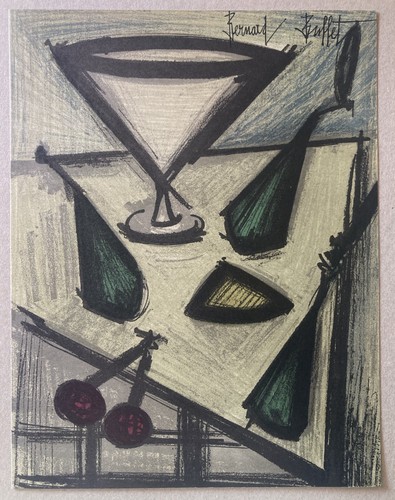 Bernard buffet lithographie - bernard,